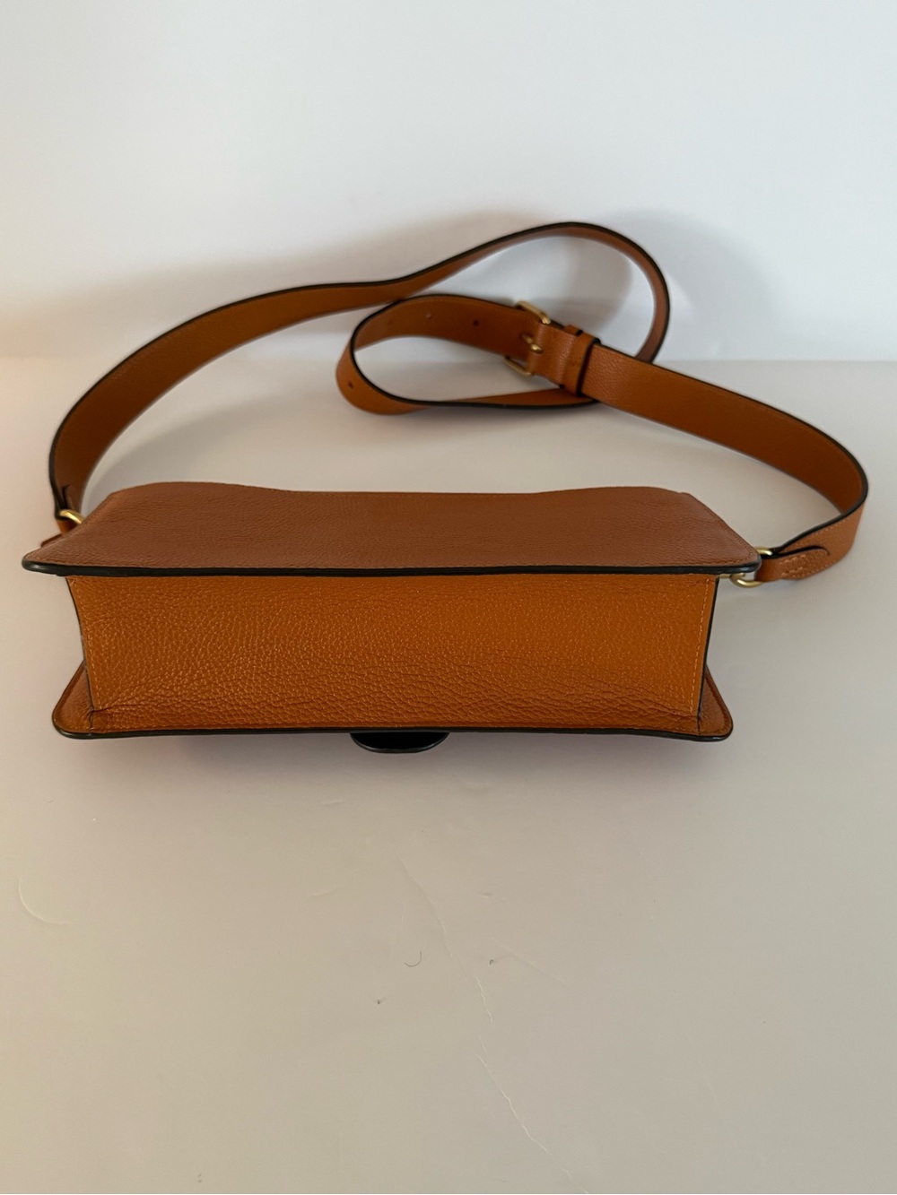 Coach Tabby 26 Hazelnut Leather Crossbody Bag C3888 Missing Shoulder Strap - Picture 6 of 16